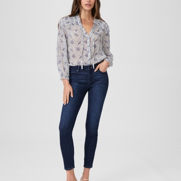 Paige Verdugo Ankle Jeans - Picture 1 of 5